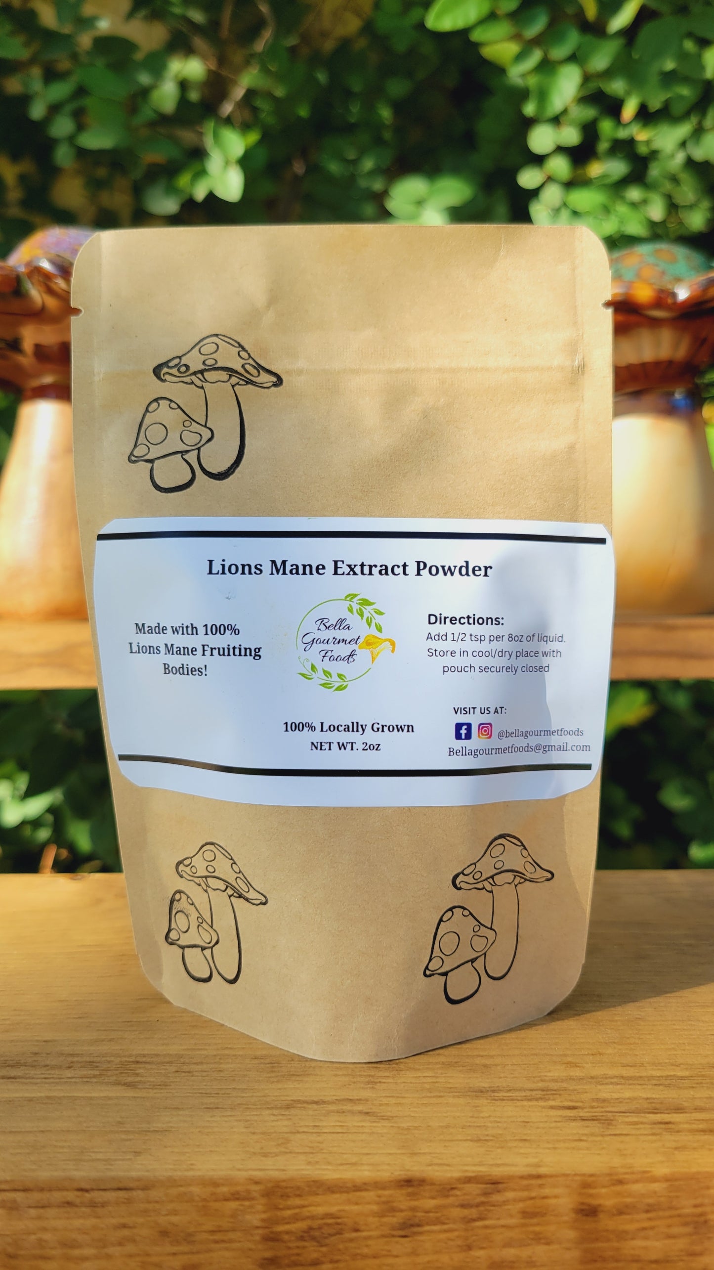 Lions mane extract powder