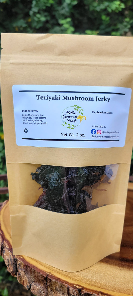 Teriyaki Mushroom Jerky